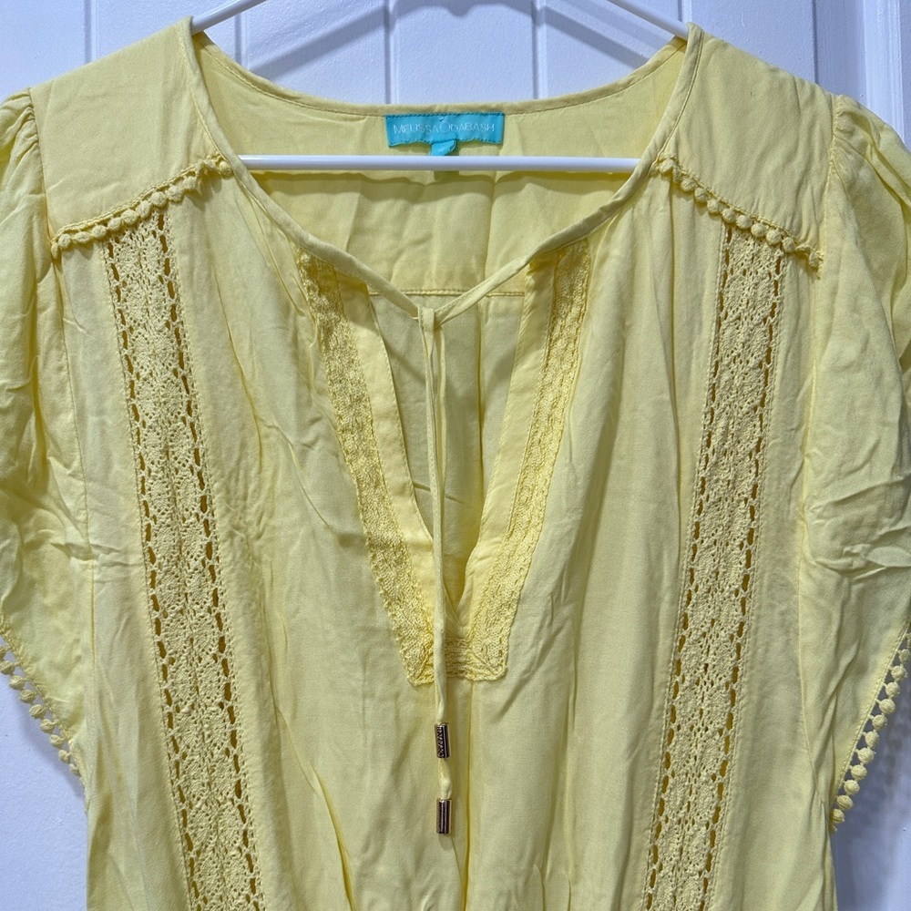 Melissa Odabash Yellow GEORGIE YELLOW DRESS - Picture 6 of 11